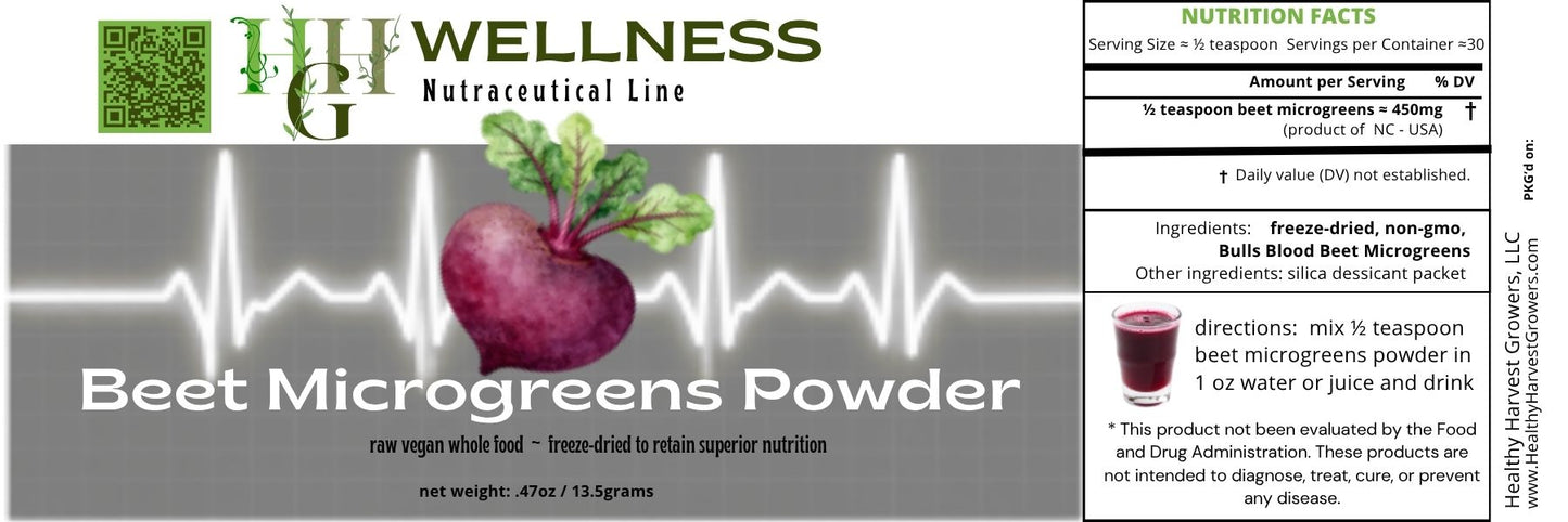 Beet Microgreen Powder