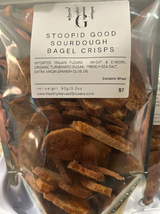 Sourdough Bagel Crisps
